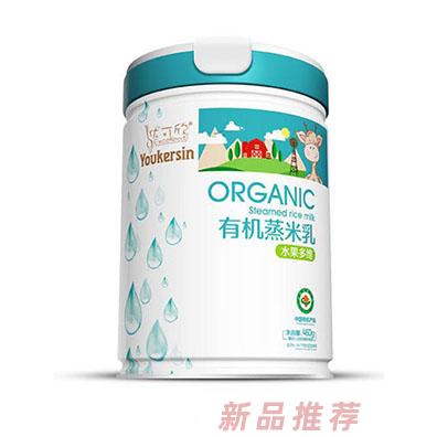 优可欣有机蒸米乳-益生元-铁锌钙-水果多维-淮山薏米