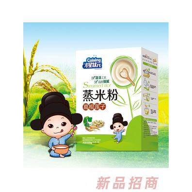 才星状元葛根莲子胡萝卜薏米铁锌钙小米燕麦蒸米粉盒装225g