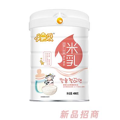 多嘉爱米乳听装胡萝卜苹果淮山莲子铁锌钙益生菌多口味冲调米乳