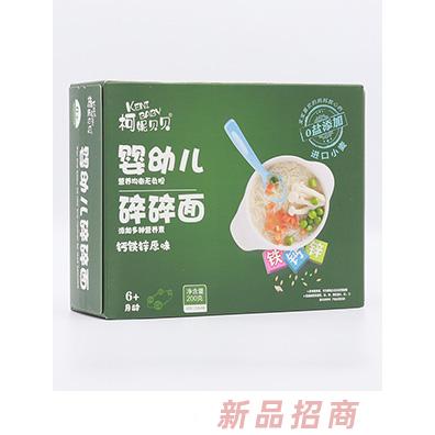 柯妮贝贝婴幼儿碎碎面-钙铁锌原味