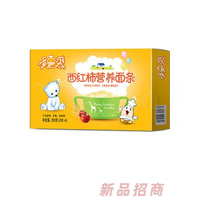 多嘉爱西红柿营养面条原味营养面条猪肝菠菜营养面条多种口味