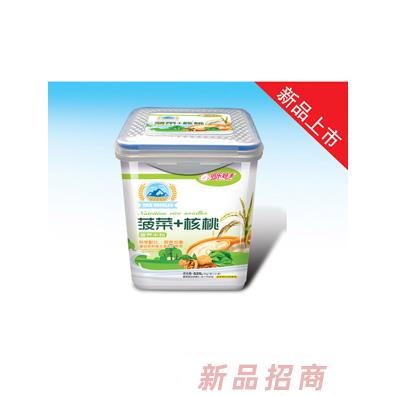 倍乐妈咪菠菜核桃胡萝卜淮山小米玉米紫薯猴头菇营养米粉乐扣装525克