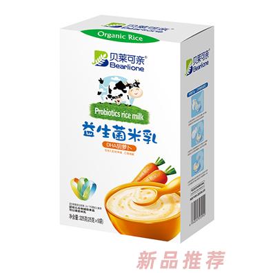 贝莱可亲DHA胡萝卜果蔬多维核桃淮山铁锌钙益生菌米乳