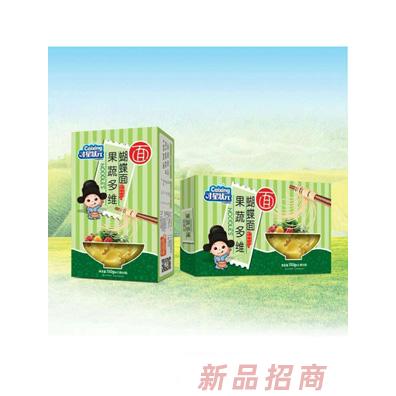 才星状元果蔬多维蝴蝶面核桃芝麻直面淮山八珍颗粒面五谷杂粮直面盒装150g