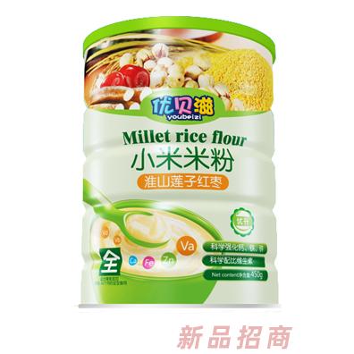优贝滋淮山莲子红枣钙铁锌果蔬多维核桃莲子胡萝卜小米米粉