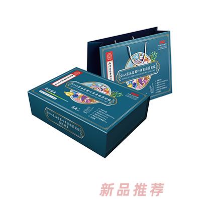 南京同仁堂绿金家园DHA藻油蓝莓叶黄素酯燕窝酸凝胶糖果礼盒装288g