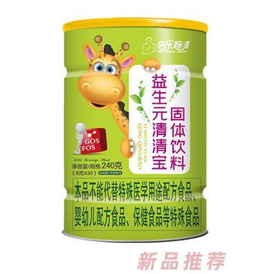 倍乐妈咪益生元清清宝240克长颈鹿