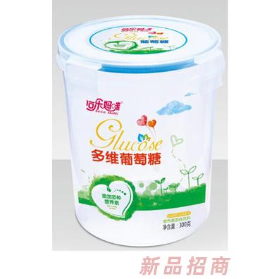倍乐妈咪多维金银花铁锌钙益生元葡萄糖固体饮料乐扣装300g