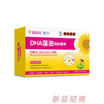 臻搭档乳钙果蔬铁富锌DHA藻油竖盒横盒凝胶糖果招商