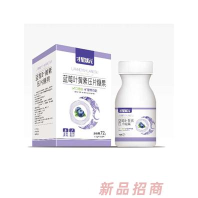 才星状元蓝莓叶黄素牛初乳矿物盐乳钙山楂鸡内金益生菌针叶樱桃维生素C多种口味压片糖果瓶装72g