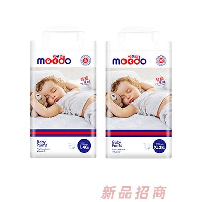 悦萌动弱酸亲肤婴儿穿拉裤 柔顺亲肤纤薄芯体大吸量拉拉裤招商代理