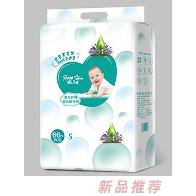 鲁比小星草本护臀婴儿纸尿裤S