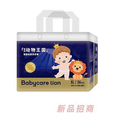 Babycare lion倍奇森林动物王国弱酸亲肤学步裤XL36