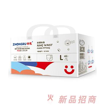 中乳棉柔婴儿拉拉裤L