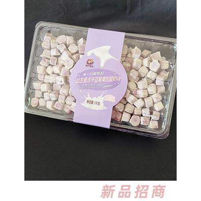 两个宝贝益生菌冻干蓝莓果粒酸奶块