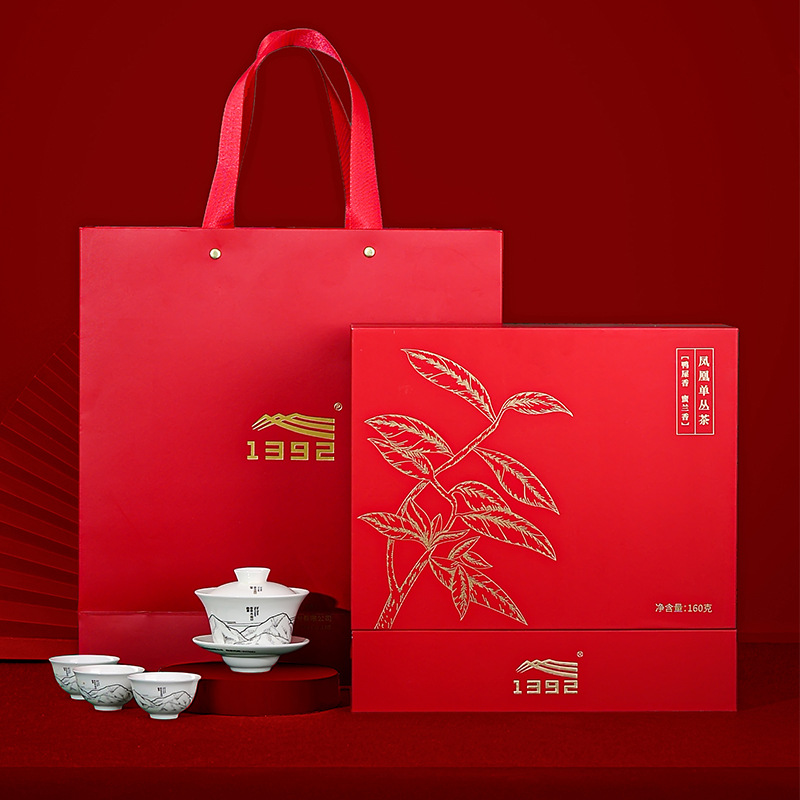 高山凤凰单枞茶鸭屎香蜜兰香春茶礼盒装oem代工