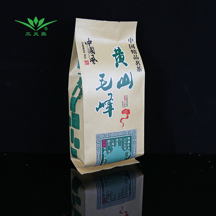 三尖露黄山毛峰揉捻毛峰绿茶散装茶叶oem代工