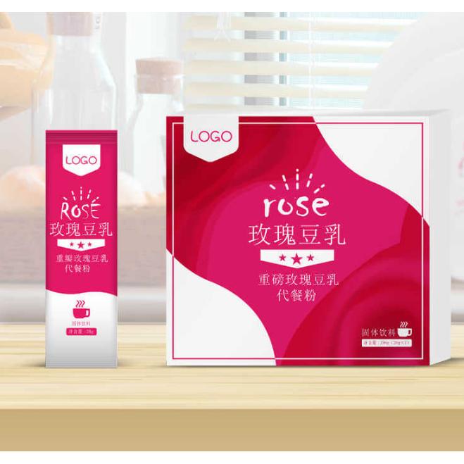 玫瑰豆乳代餐粉oem贴牌代工
