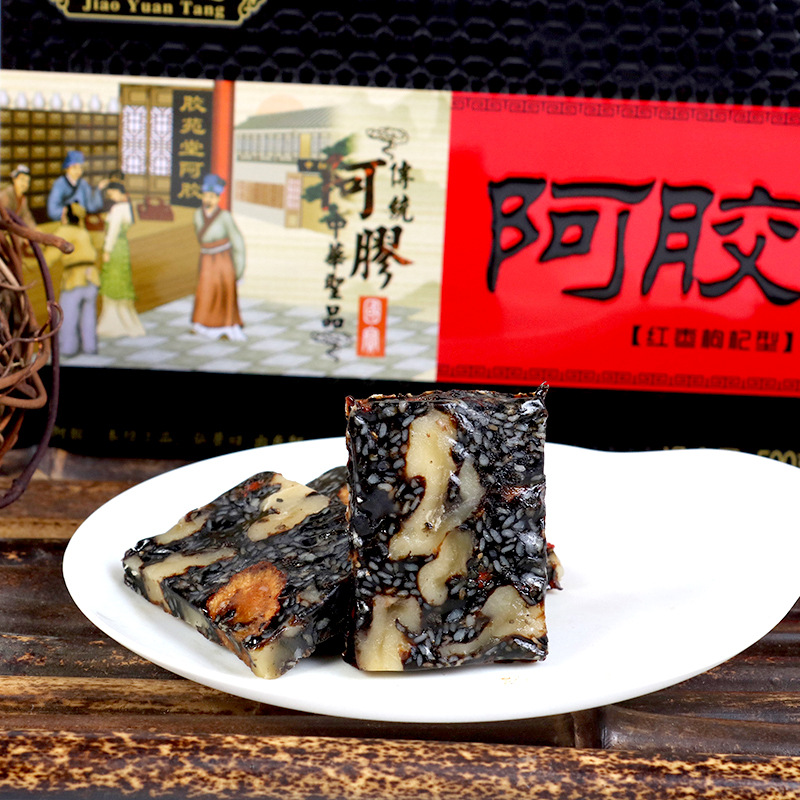 阿胶糕东阿即食 500g铁盒装OEM代加工