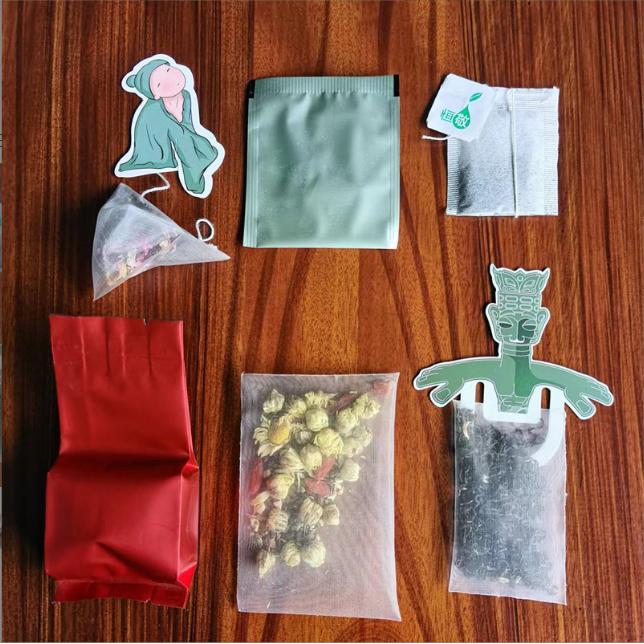 苏州厂家贴牌袋泡茶OEM代加工三角茶包四方包养生茶叶带线吊牌OEM贴牌代工