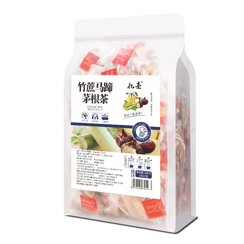 竹蔗茅根马蹄雪梨茶OEM代加工