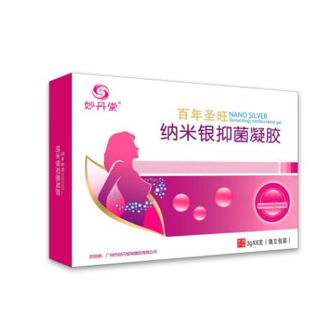 妙丹堂纳米银妇科抑菌凝胶6支OEM贴牌代工