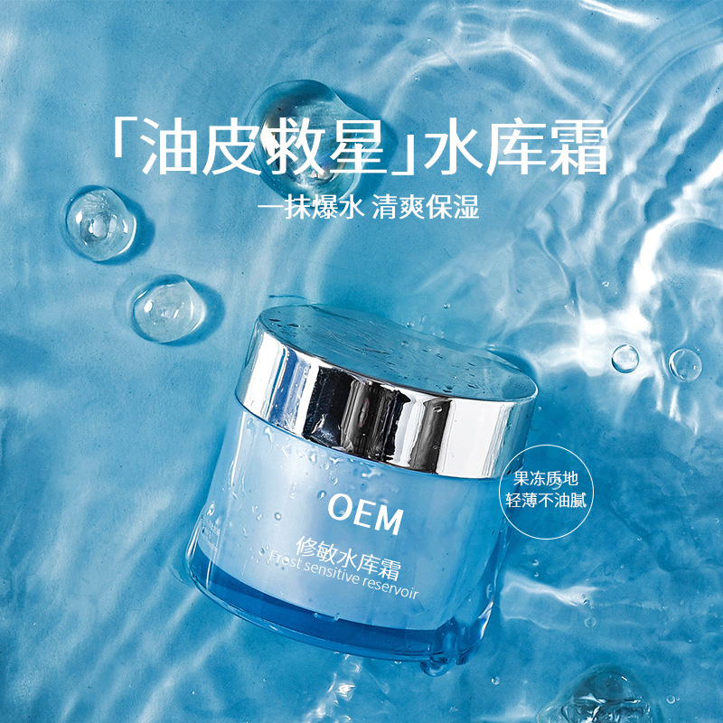 轻薄补水保湿水润嫩肤厂家批发赋活养颜晚霜 滋润透亮精华面霜OEM代加工