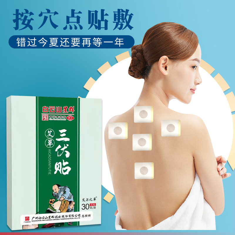 白云山星群艾草三伏贴OEM代加工