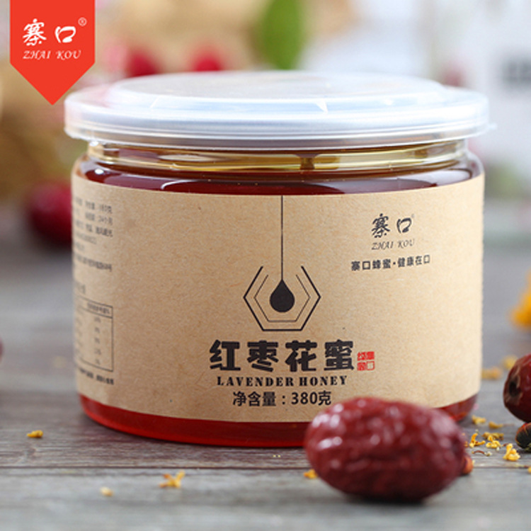 新疆特产红枣花蜂蜜380gOEM代加工