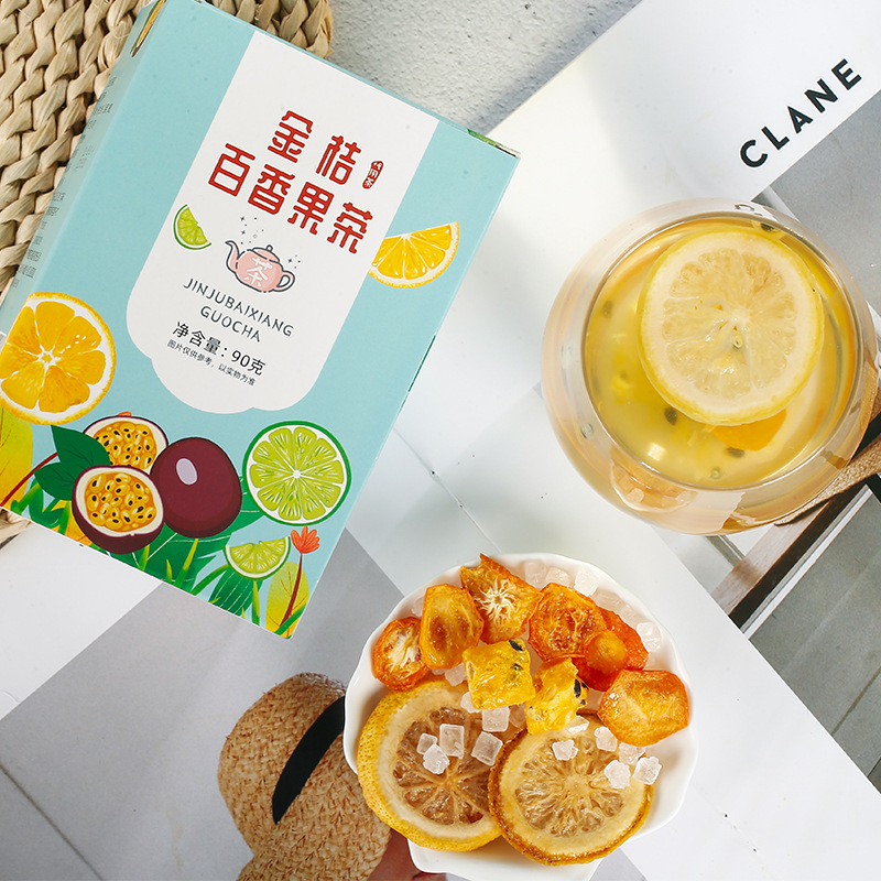 金桔百香果茶独立包装oem代加工