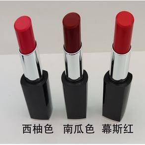 三色口红持久防水易上色不沾杯小黑管OEM代加工