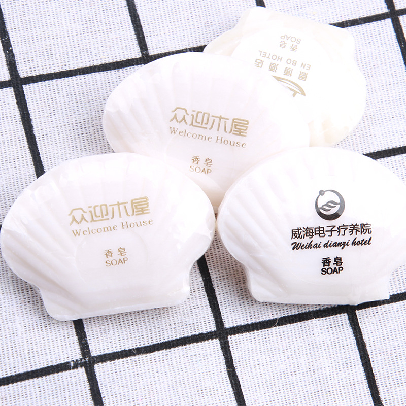 宾馆酒店用贝壳皂 批发20g30g一次性香皂OEM代工厂