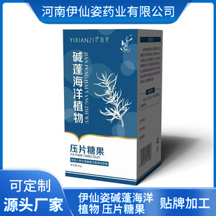 碱蓬海洋植物压片糖果 厂家直供代加工批发代发 压片糖果OEM代加工