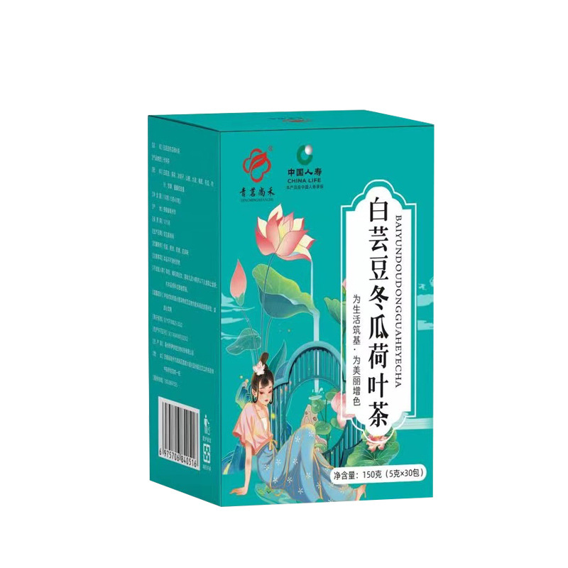 青茗尚禾 白芸豆冬瓜荷叶茶OEM代加工