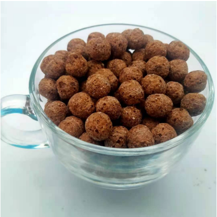 可可球 谷物球非油炸膨化可可味谷物球OEM贴牌代工