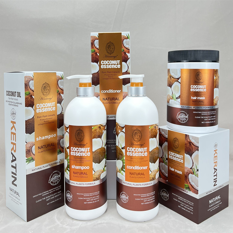 Coconut椰子清爽柔顺洗发水oem代加工