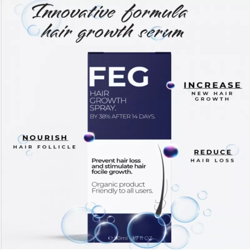 FEG Hair Growth SprayRegrowth仅供出口OEM代加工