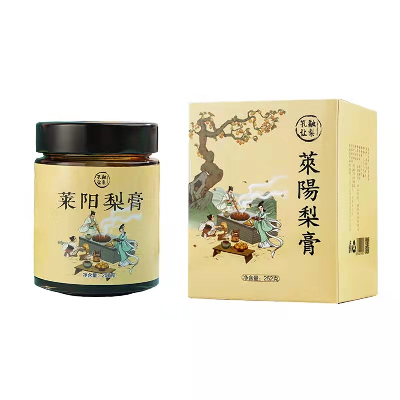 莱阳梨膏慈梨膏枇杷秋梨膏oem代工