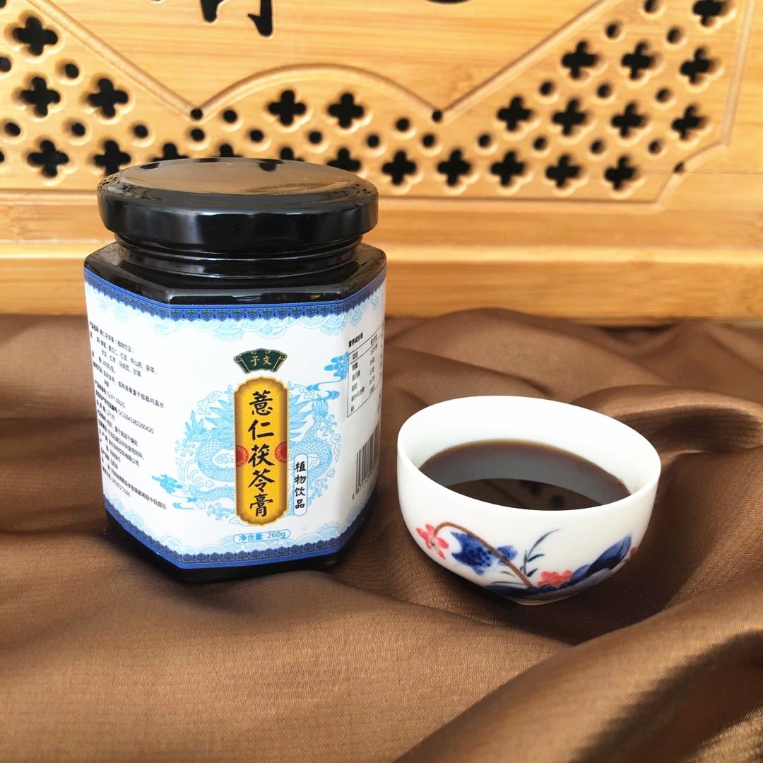 茯湿膏250克伏湿膏非勾兑薏仁茯苓膏红豆薏米 批发一件代发OEM代加工