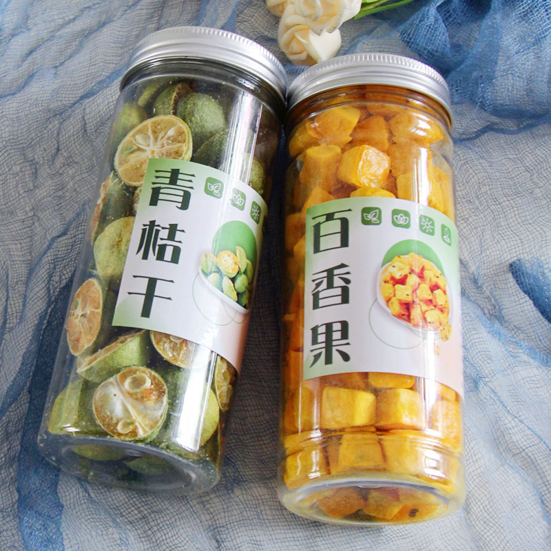 青桔柠檬百香果茶百香果金桔片瓶装OEM代加工