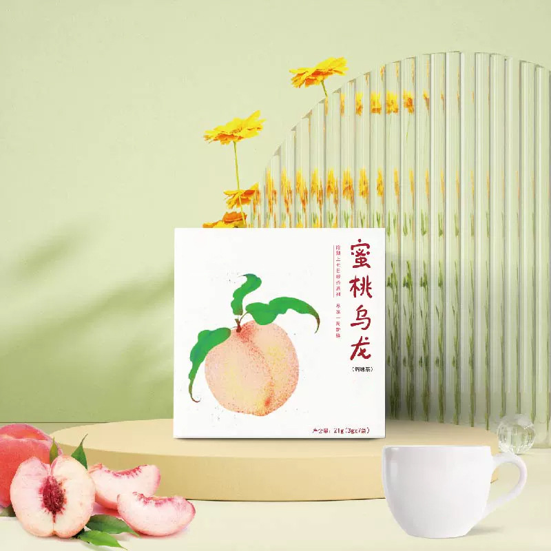 蜜桃乌龙三角茶包OEM代加工