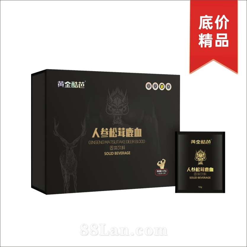 人参松茸鹿血固体饮料OEM代加工