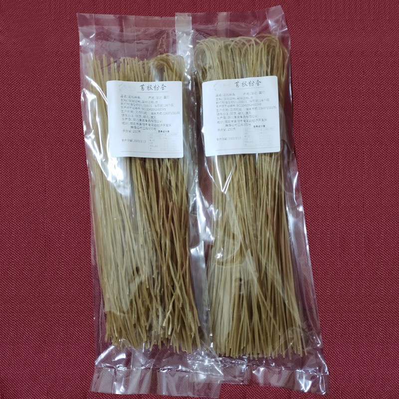 葛根粉条干货按斤正宗农家手工农家粉酸辣粉粗粉蚂蚁上树专用粉丝OEM代加工