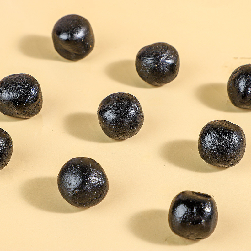 黑芝麻丸12丸纯手工揉制黑米黑豆即食糕点工厂一件代发OEM代加工