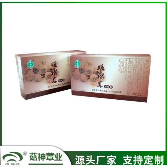 灵芝孢子礼盒 粉末颗粒状 160g OEM贴牌代加工 菇神蕈业OEM代加工