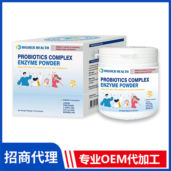 海加尔益生菌复合酶粉批发代理 代工片剂胶囊液体粉剂OEM