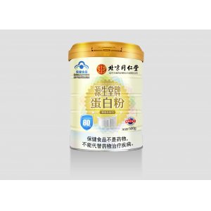 北京同仁堂蛋白粉500g儿童中老年提高免疫力配礼品袋可增强免疫力