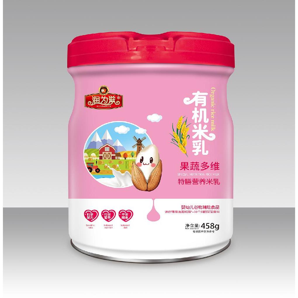 有机米乳-果蔬多维（桶）OEM代加工
