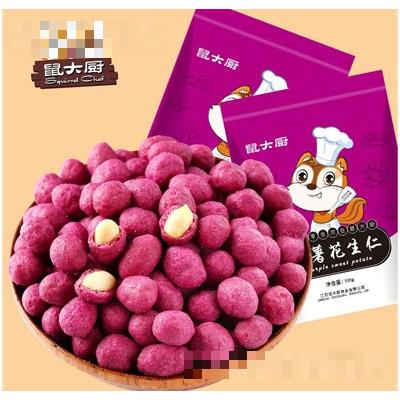 鼠大厨紫薯花生休闲炒货食品108g