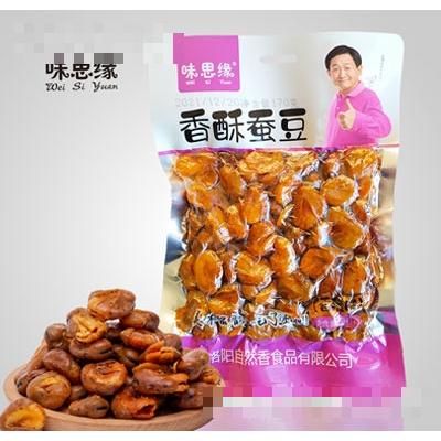 味思缘170克香酥蚕豆香辣味